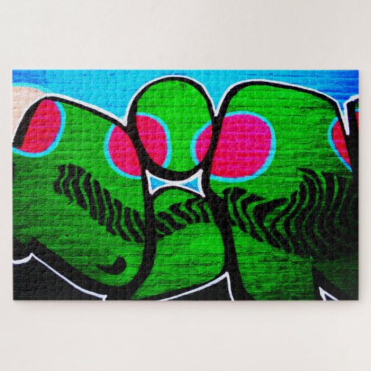 Graffiti 12 20x30 1014pc jpcna legpuzzel (Horizontaal)