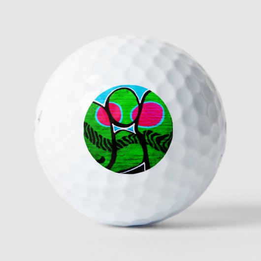 Graffiti 12 be6 gbcna golfballen (Voorkant)