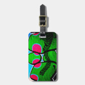 Graffiti 12 cd ltcna bagagelabel (Voorkant verticaal)