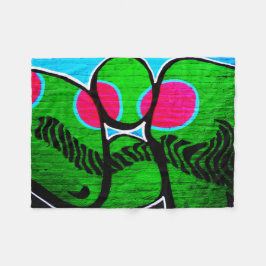 Graffiti 12 fbcnm fleece deken