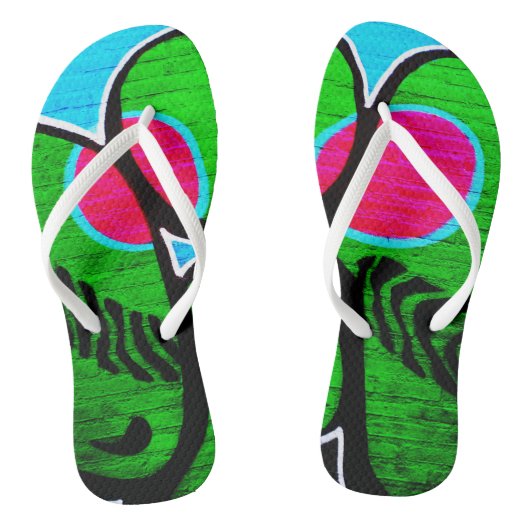 Graffiti 12 ffcna teenslippers (Voetbed)