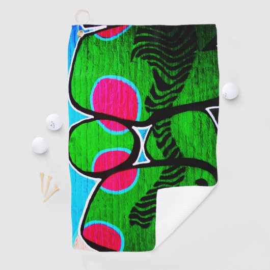 Graffiti 12 gtcna golfhanddoek (Insitu)