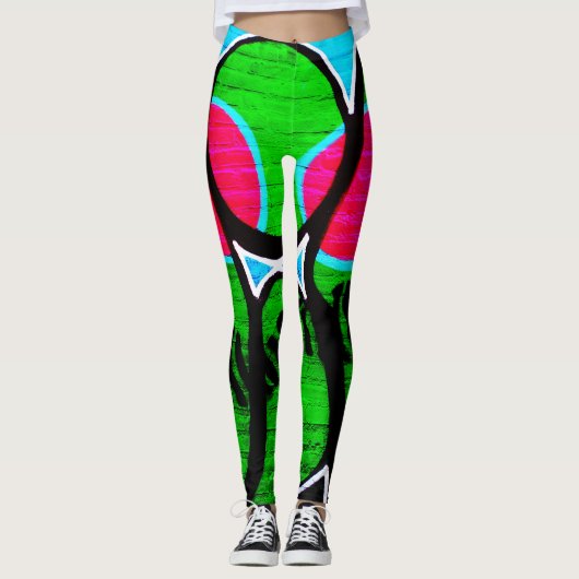 Graffiti 12 lecnm leggings (Voorkant)