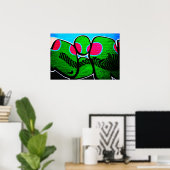 Graffiti 12-wapen poster (Thuiskantoor)
