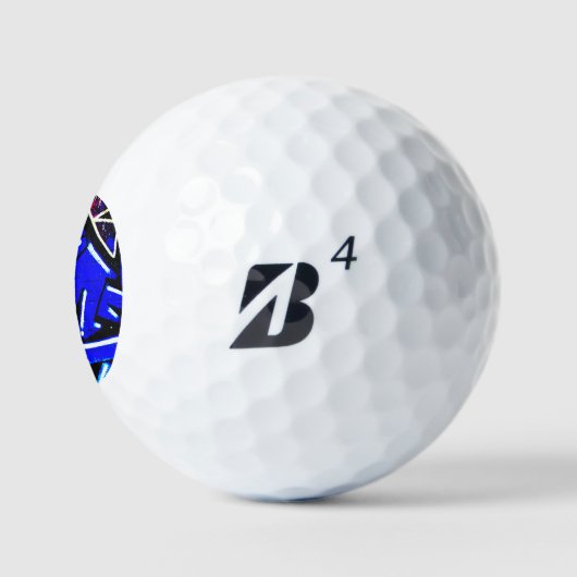 Graffiti 13 be6 gbcna golfballen (Logo)