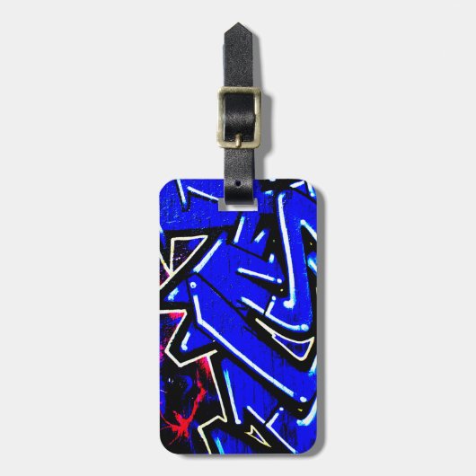 Graffiti 13 cd ltm bagagelabel (Voorkant verticaal)