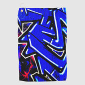 Graffiti 13 gtcna golfhanddoek (Voorkant)