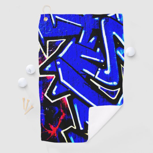 Graffiti 13 gtcnm golfhanddoek (Insitu)