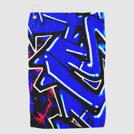 Graffiti 13 gtcnm golfhanddoek (Voorkant)