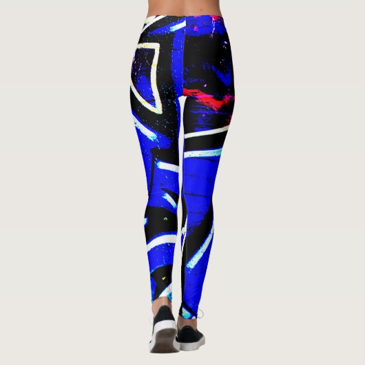 Graffiti 13 lecnm leggings (Achterkant)