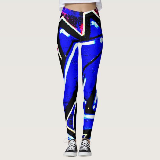 Graffiti 13 lecnm leggings (Voorkant)