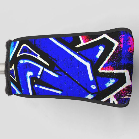 Graffiti 13 pcn golfheadcover (Voorkant)