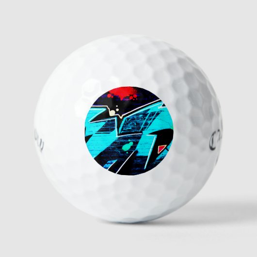 Graffiti 14 css gbcnm golfballen (Voorkant)