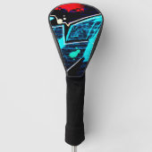 Graffiti 14 dccna golfheadcover (Voorkant)
