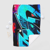 Graffiti 14 gtcnm golfhanddoek (Insitu)