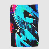 Graffiti 14 gtcnm golfhanddoek (Voorkant)