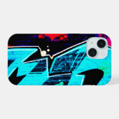 Graffiti 14 iphcna iPhone 15 case (Achterkant horizontaal)