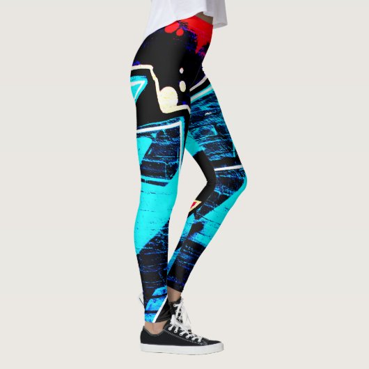 Graffiti 14 lecnm leggings (Rechts)