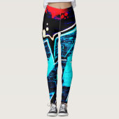 Graffiti 14 lecnm leggings (Voorkant)