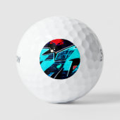 Graffiti 14 ssf gbcna golfballen (Voorkant)