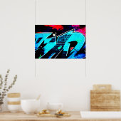 Graffiti 14 wapcnm poster (Keuken)