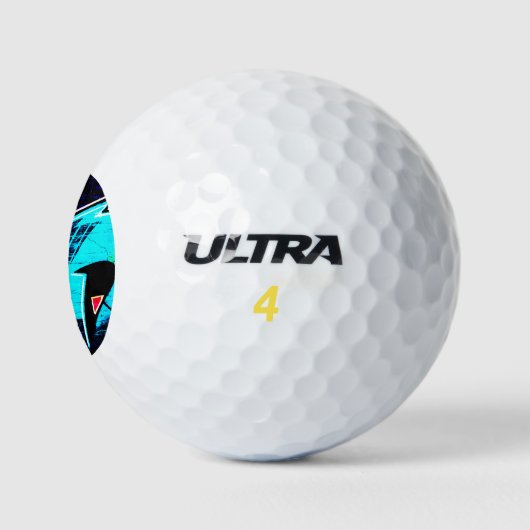 Graffiti 14 wu gbcna golfballen (Logo)