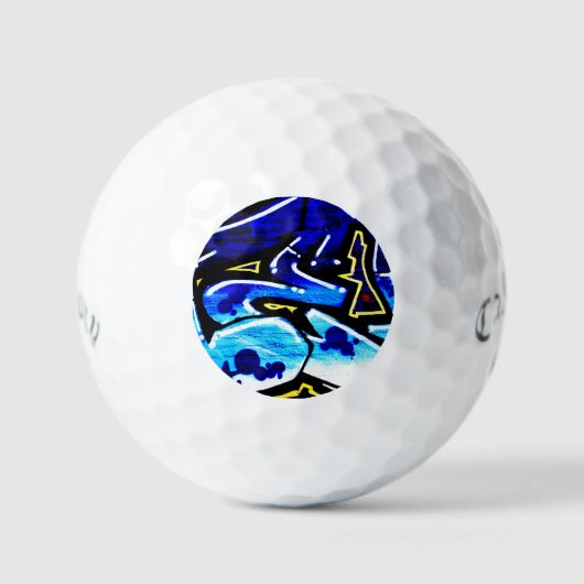 Graffiti 15 css gbcna golfballen (Voorkant)