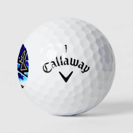 Graffiti 15 cwb gbcnm golfballen (Logo)