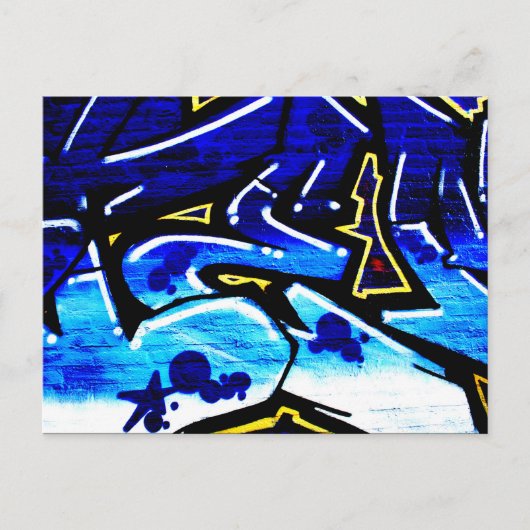 Graffiti 15 pccna briefkaart (Voorkant)