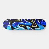 Graffiti 15 sdm persoonlijk skateboard (Horizontaal)