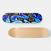 Graffiti 15 sdm persoonlijk skateboard (Horizontaal)