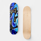 Graffiti 15 sdm persoonlijk skateboard (Voorkant)