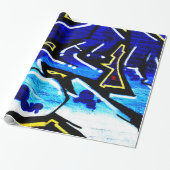 Graffiti 15 wpcna cadeaupapier (Uitgerold)