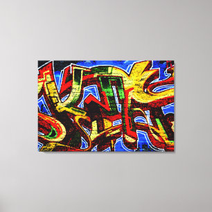 Graffiti 17 36x24 (90x60cm) waccnm canvas afdruk