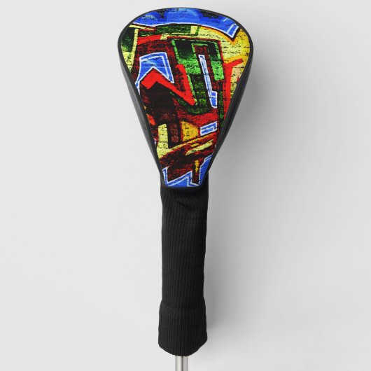 Graffiti 17 dccna golfheadcover (Voorkant)