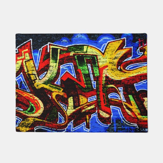 Graffiti 17 dmcnm deurmat (Voorkant)
