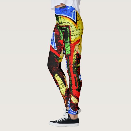 Graffiti 17 lecna leggings (Links)