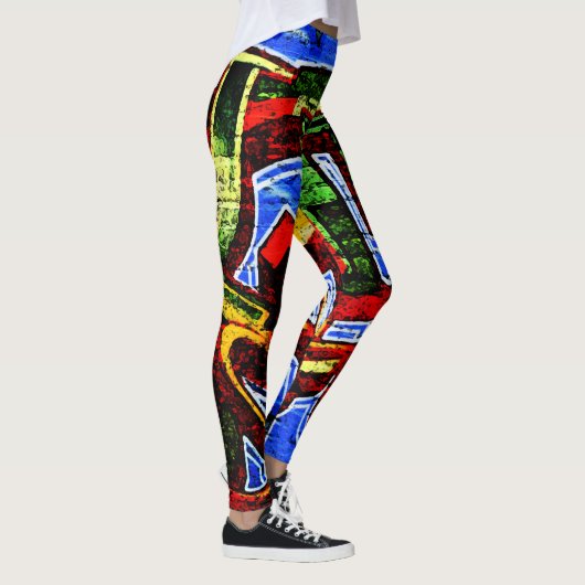 Graffiti 17 lecnm leggings (Rechts)