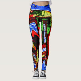 Graffiti 17 lecnm leggings