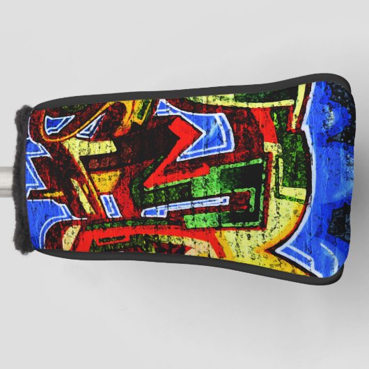 Graffiti 17 pccna golfheadcover (Voorkant)