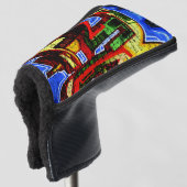 Graffiti 17 pcm golfheadcover (3/4 voorkant)