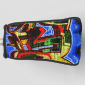 Graffiti 17 pcm golfheadcover (Voorkant)
