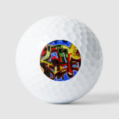 Graffiti 17 va gbcnm golfballen (Voorkant)