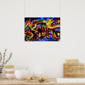 Graffiti 17 wapcna poster (Keuken)