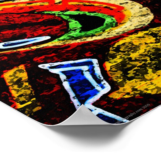 Graffiti 17 wapm poster (Hoek)