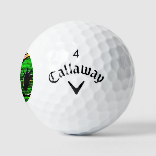 Graffiti 18 css gbcna golfballen (Logo)