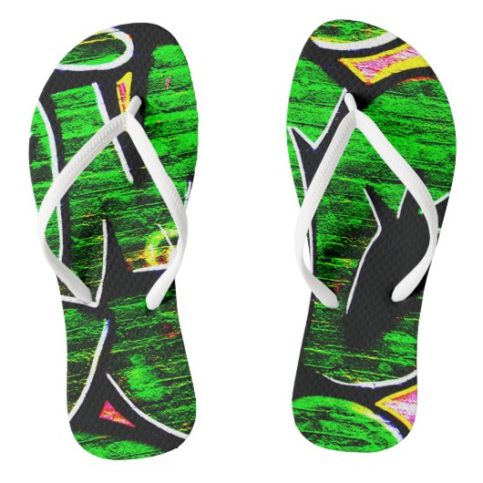 Graffiti 18 ffcna teenslippers (Voetbed)