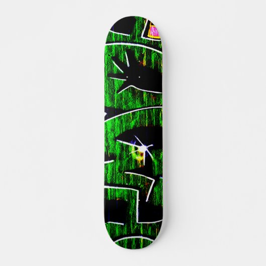 Graffiti 18 sdcnm persoonlijk skateboard (Voorkant)