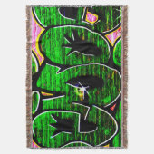 Graffiti 18 tbcna deken (Voorkant Verticaal)