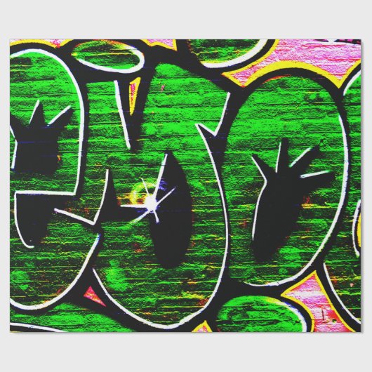 Graffiti 18 wpcna cadeaupapier (Vlak)